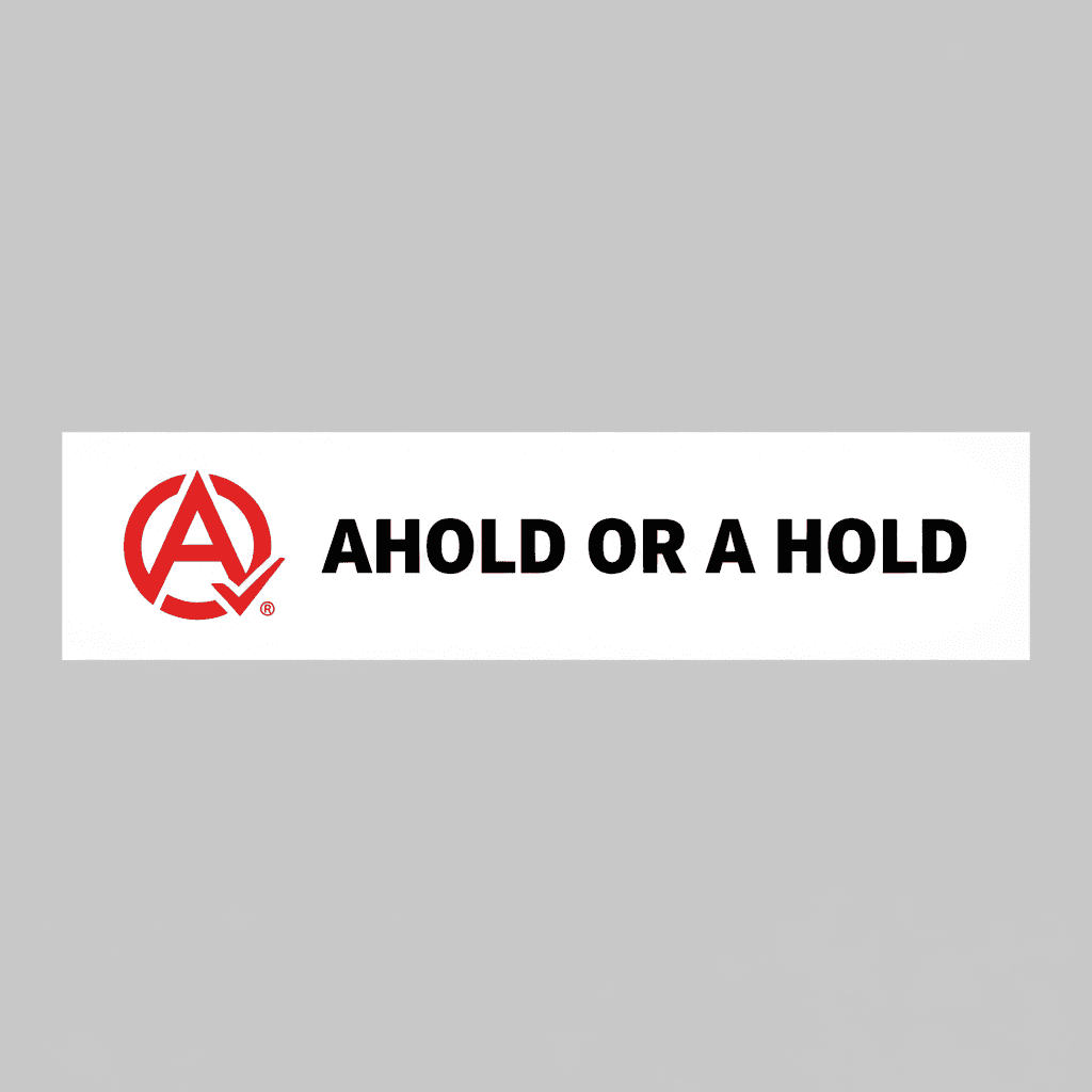 Ahold or A Hold image