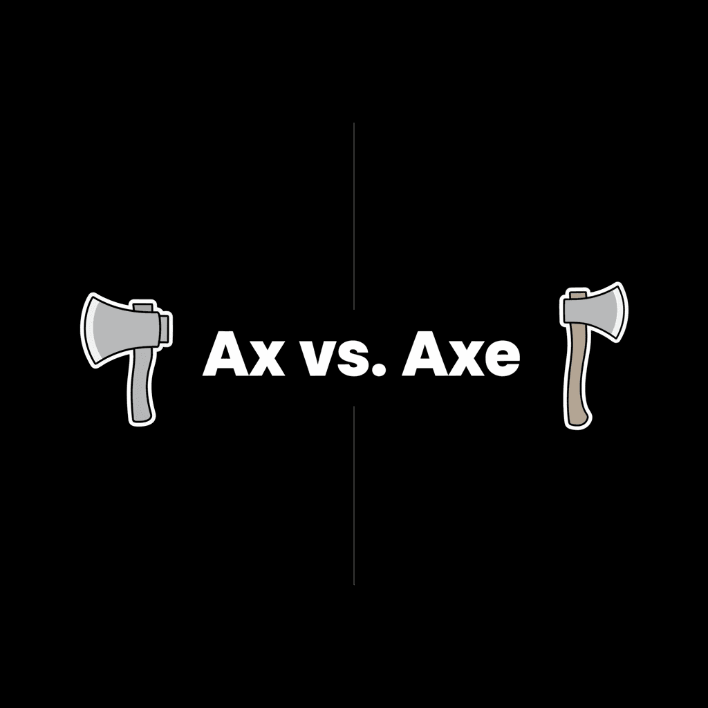 Ax vs. Axe image