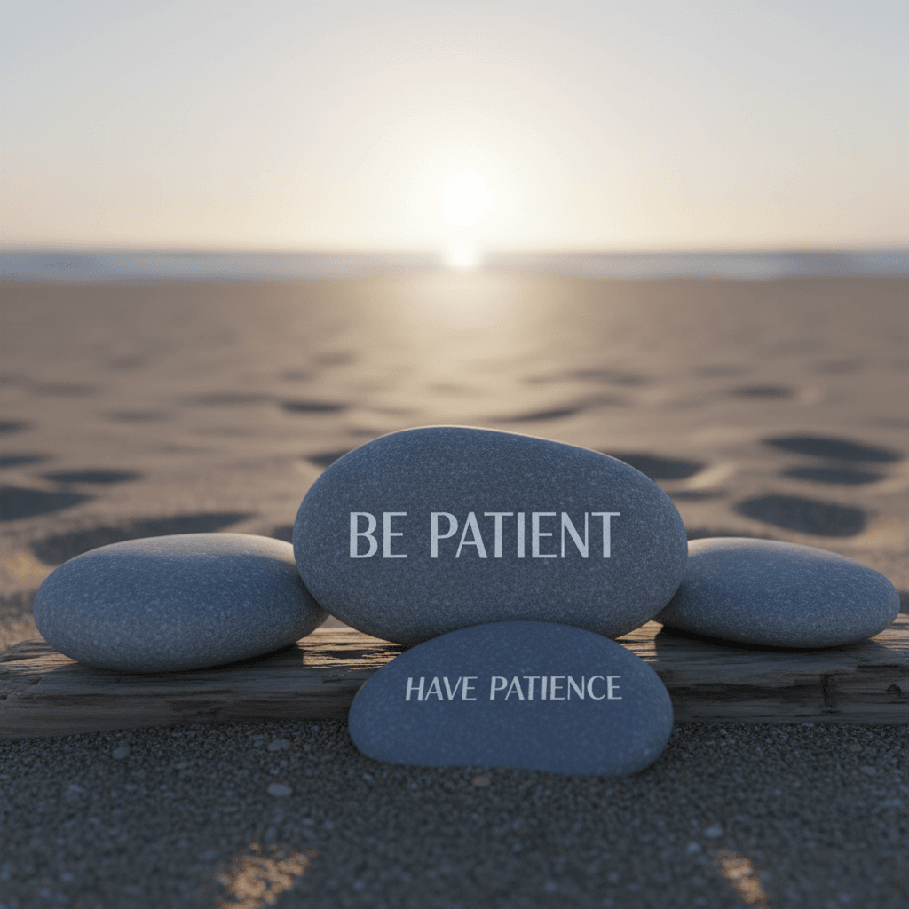 “Be Patient” or “Have Patience” image