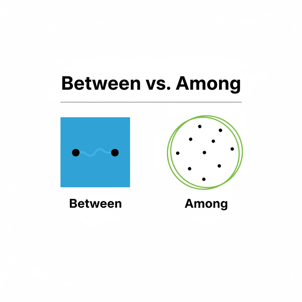 Between vs. Among image