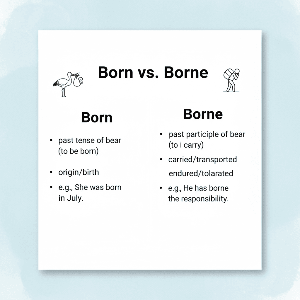 Born vs. Borne image