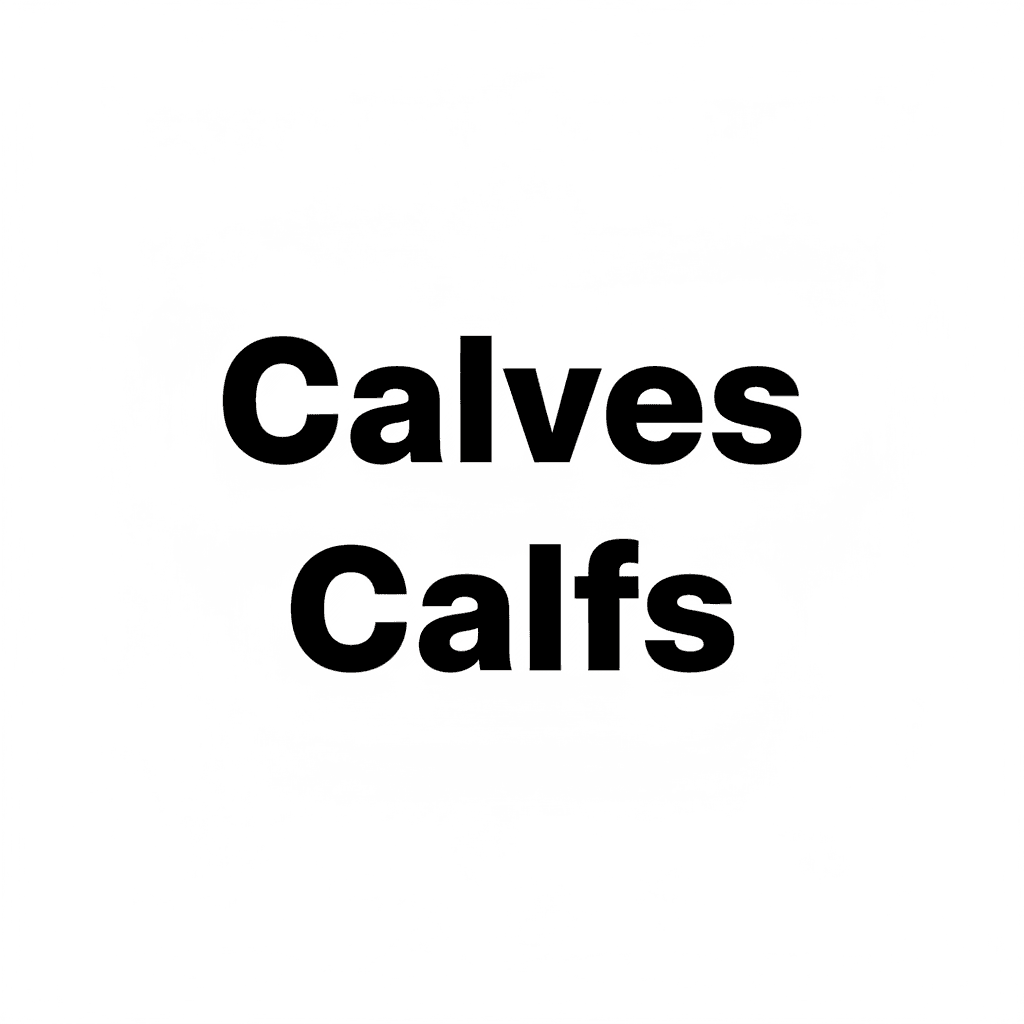 “Calves” and “Calfs” image