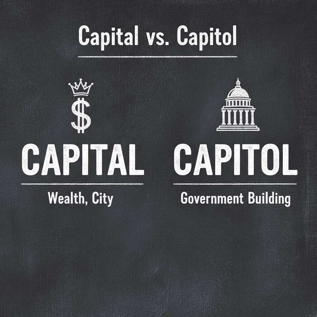 Capital vs. Capitol image