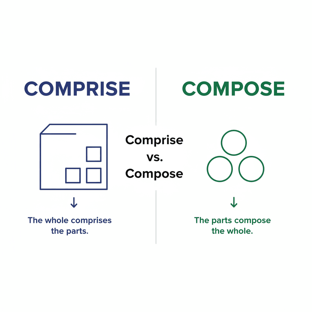 Comprise vs. Compose image