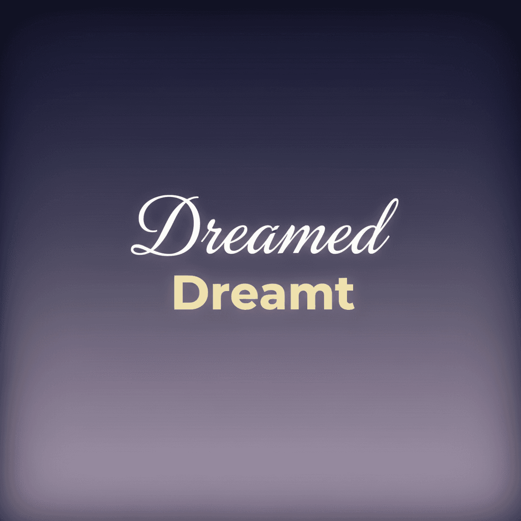 Dreamed or Dreamt image