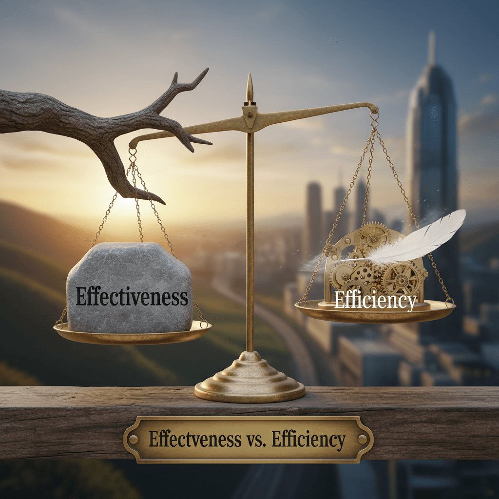 Effectiveness vs. Efficiency image