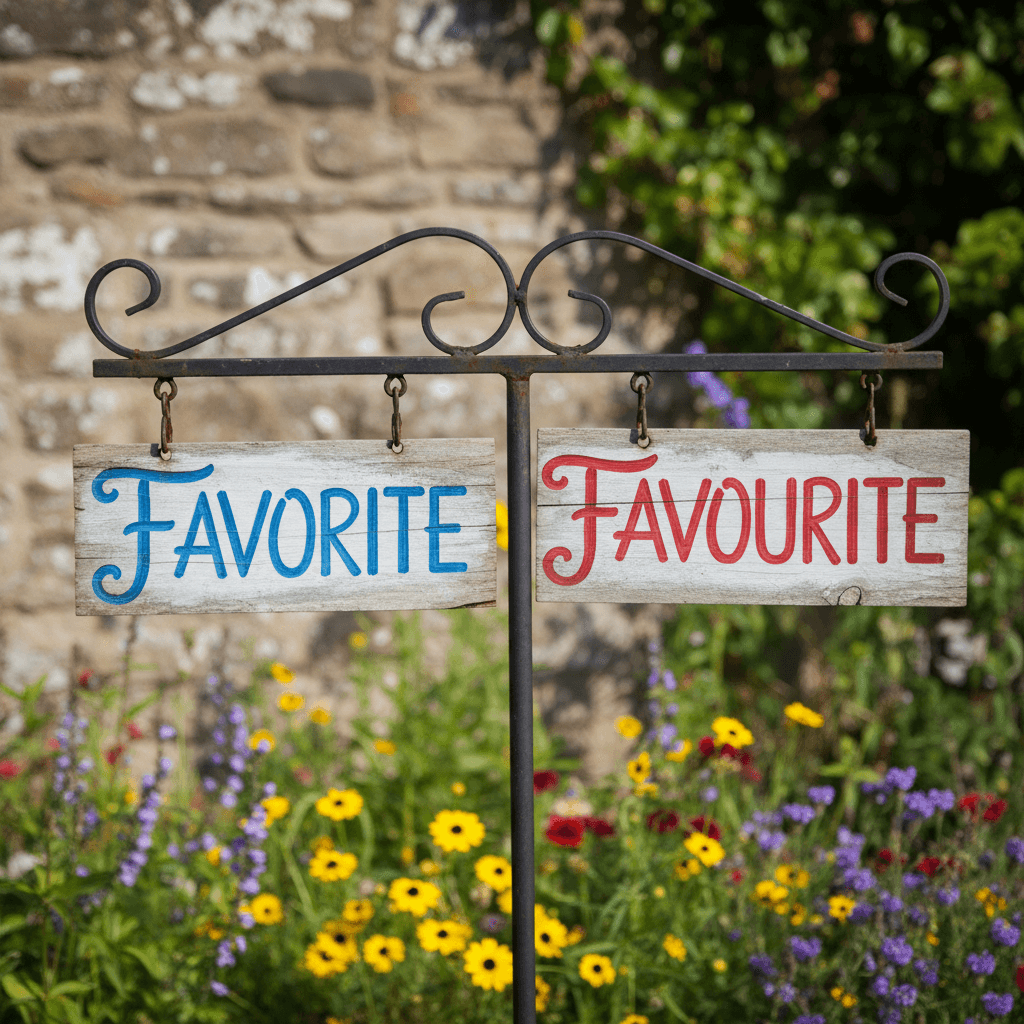 Favorite or Favourite image