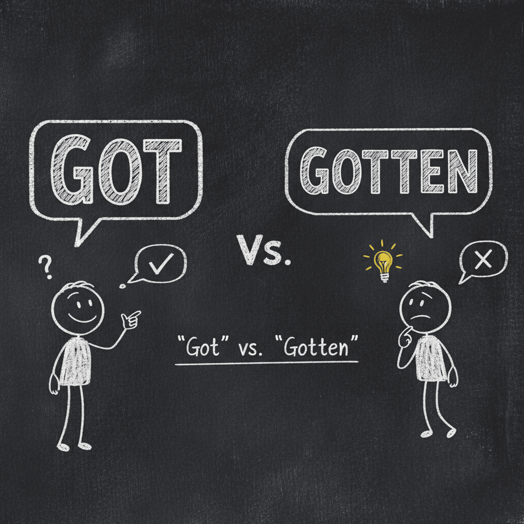 “Got” vs. “Gotten” image