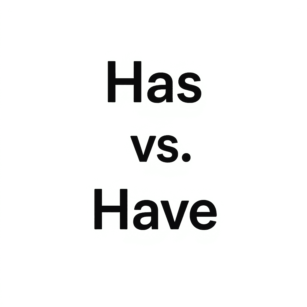 has vs have image