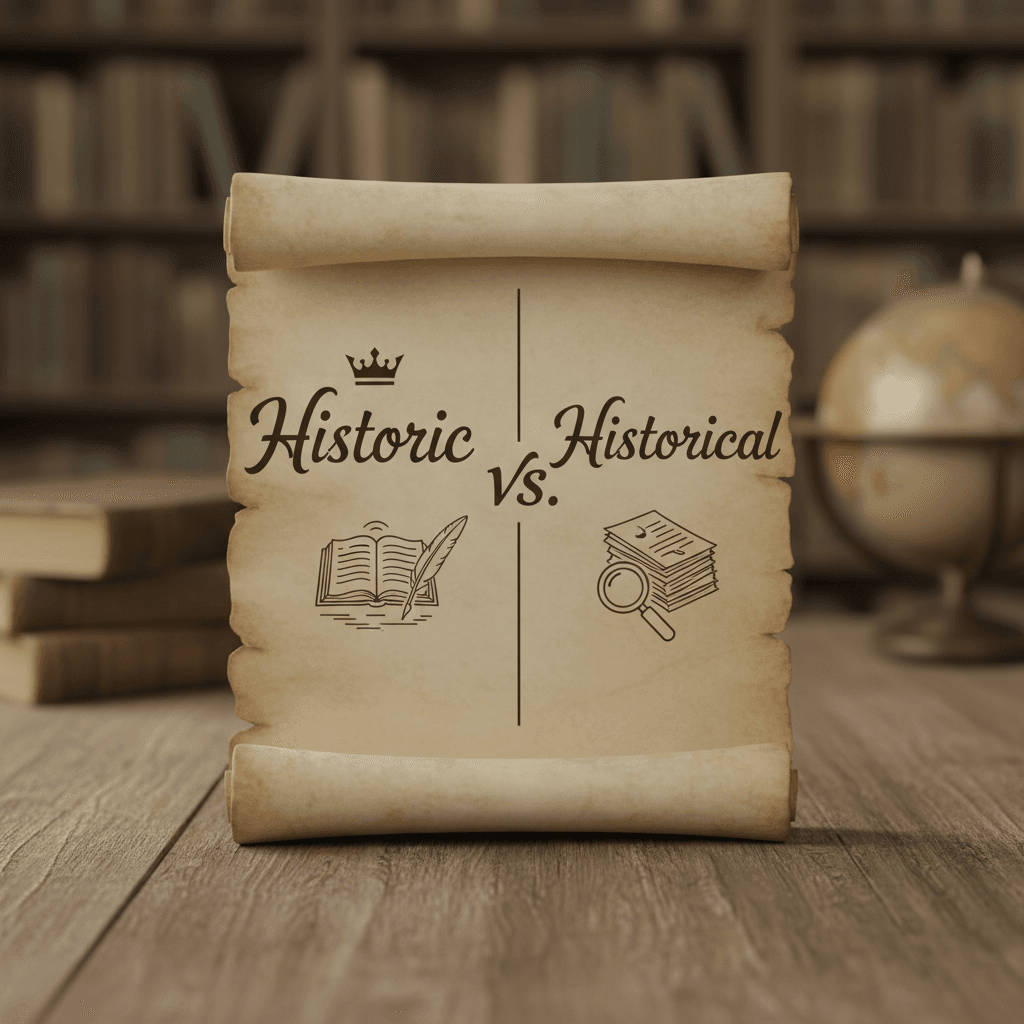 “Historic” vs. “Historical” image