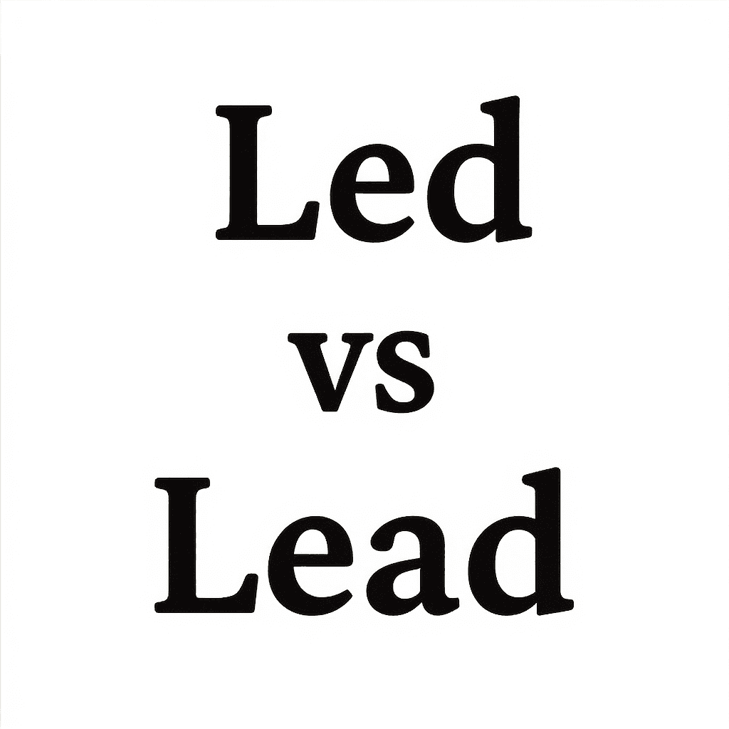 led vs lead image