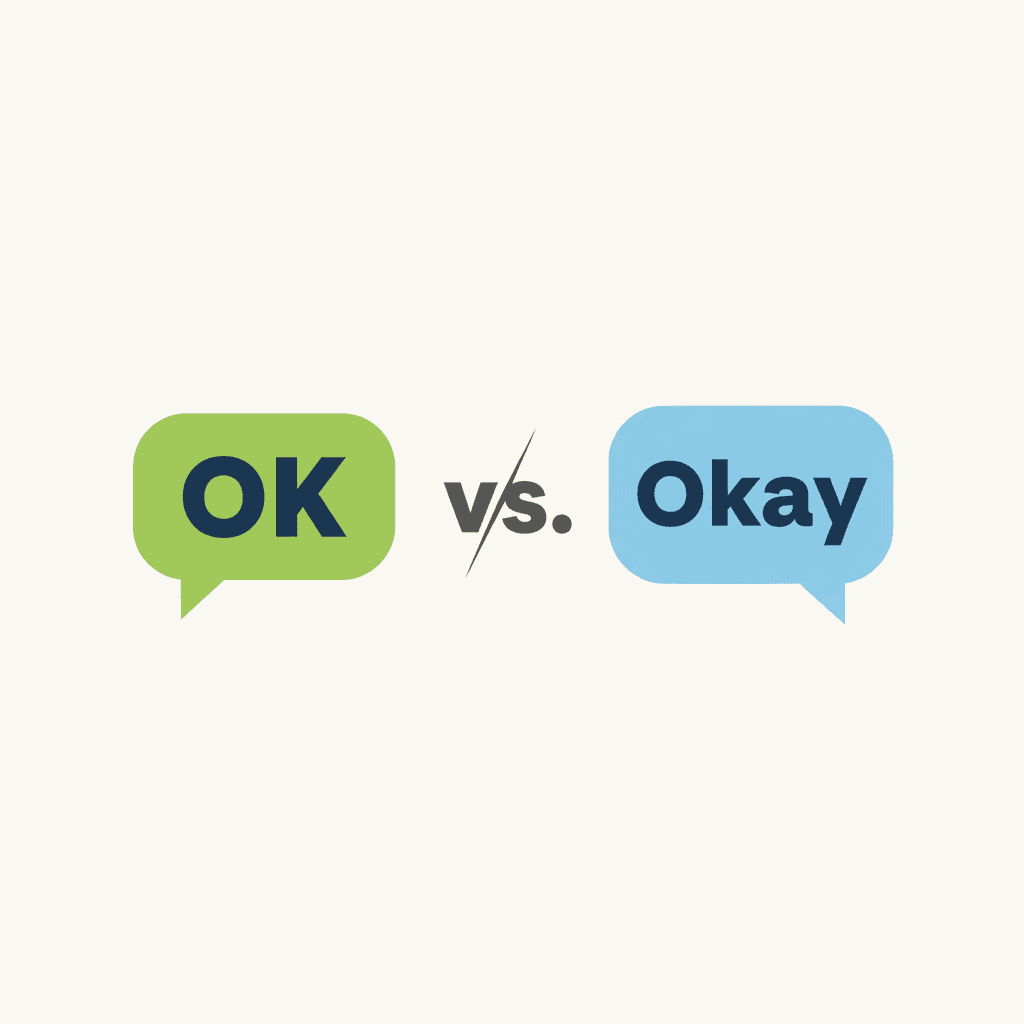OK vs. Okay image