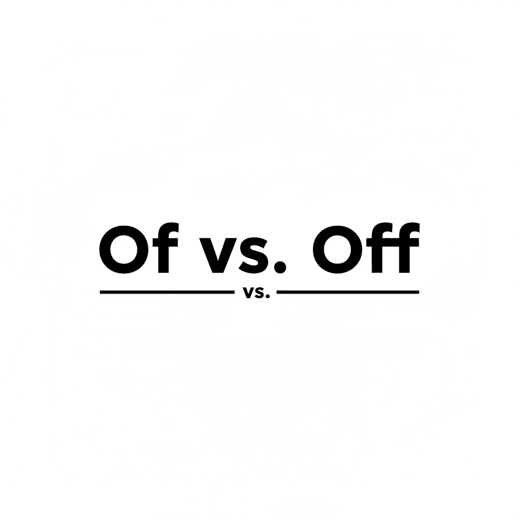 Of vs. Off image