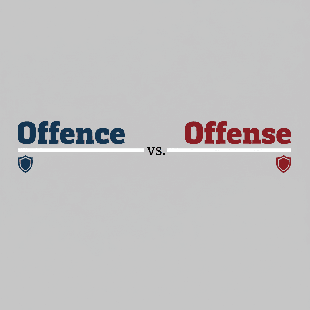 Offence vs. Offense image
