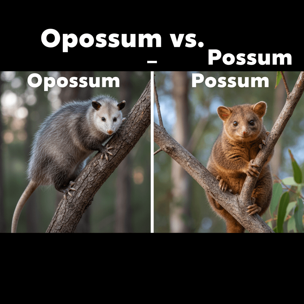 Opossum vs. Possum image