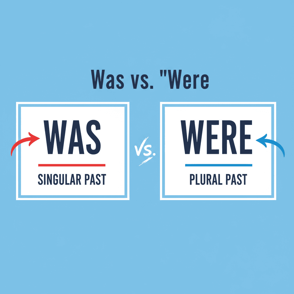“Was” vs. “Were” image