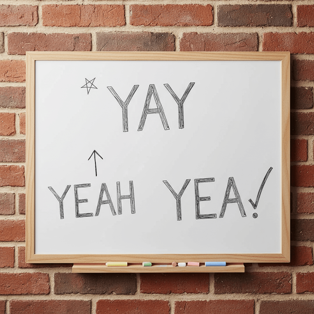 Yea, Yeah, or Yay image